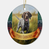 Duitse Shorthaired Pointer Keramisch Ornament (Links)