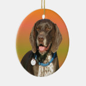 Duitse Shorthaired Pointer Keramisch Ornament (Rechts)