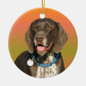 Duitse Shorthaired Pointer Keramisch Ornament (Voorkant)