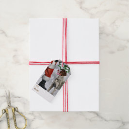 Duitse Shorthaired Pointer kerst Cadeaulabel