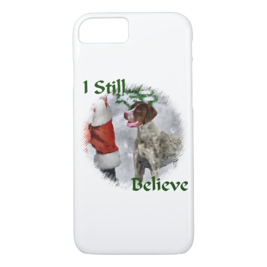 Duitse Shorthaired Pointer kerst Case-Mate iPhone Case (Achterkant)