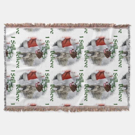 Duitse Shorthaired Pointer kerst Deken (Voorkant)