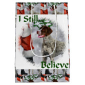 Duitse Shorthaired Pointer kerst Medium Cadeauzakje (Achterkant)