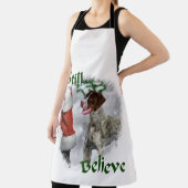 Duitse Shorthaired Pointer kerst Schort (Insitu)