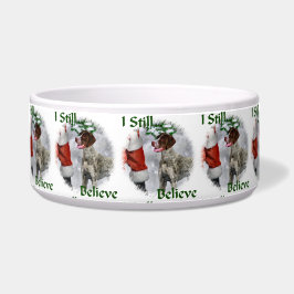 Duitse Shorthaired Pointer kerst Voerbakje