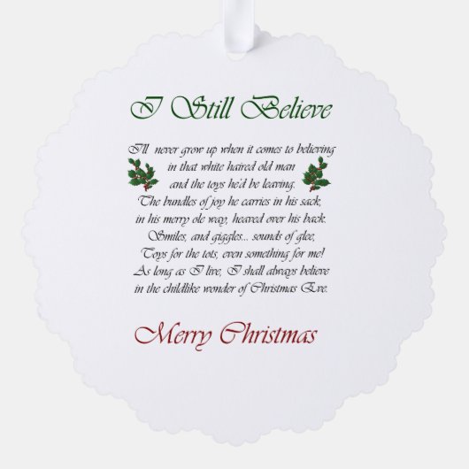 Duitse Shorthaired Pointer-kerstcadeautjes Ornament Kaart (Achterkant)