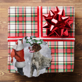 Duitse Shorthaired Pointer-kerstcadeautjes Ornament Kaart
