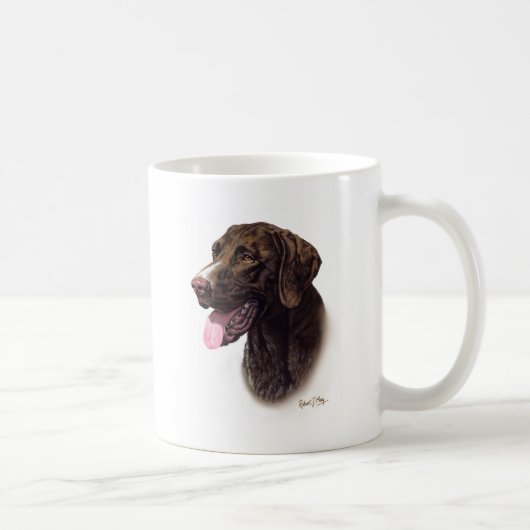 Duitse Shorthaired Pointer Koffiemok (Rechts)