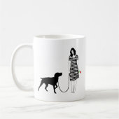 Duitse Shorthaired Pointer Koffiemok (Links)