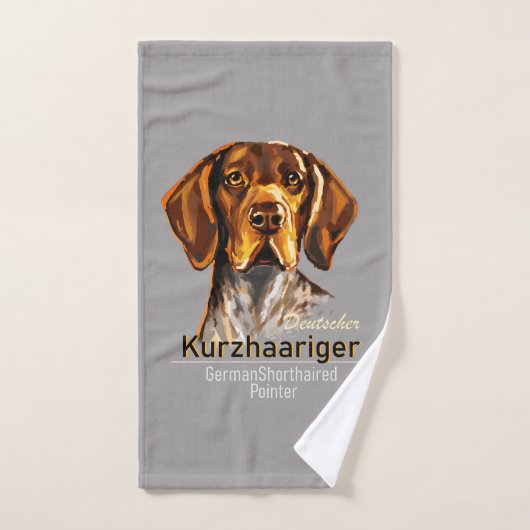 Duitse Shorthaired Pointer Kurzhaar Bad Handdoek (Handdoek)