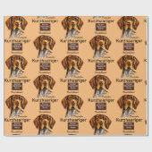 Duitse Shorthaired Pointer Kurzhaar Cadeaupapier (Vlak)