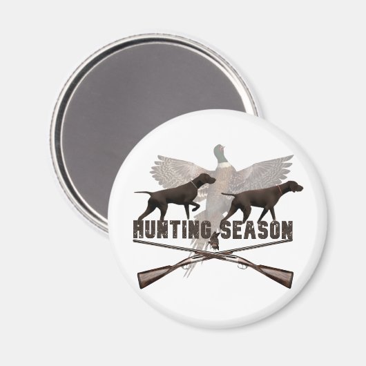 Duitse Shorthaired Pointer,kurzhaar Magneet (Voorkant / Achterkant)