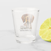 Duitse Shorthaired Pointer Kurzhaar Shot Glas (Achterkant)