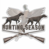 Duitse Shorthaired Pointer,kurzhaar Sticker (Voorkant)