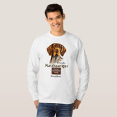 Duitse Shorthaired Pointer Kurzhaar T-shirt (Voorkant volledig)