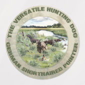 Duitse Shorthaired pointer Labels (Design 2)