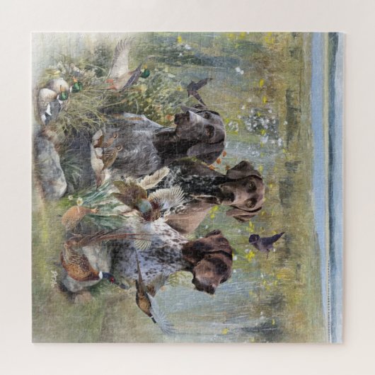 Duitse Shorthaired Pointer Legpuzzel (Horizontaal)