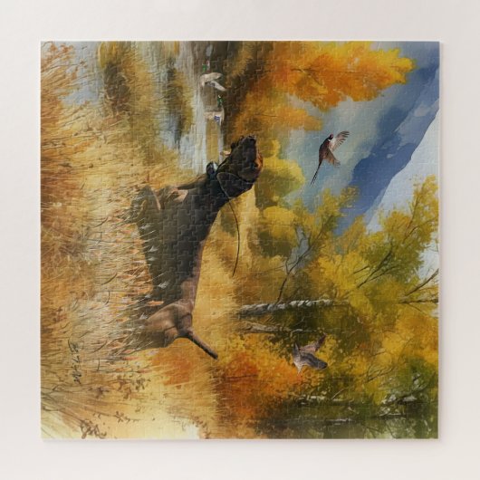 Duitse Shorthaired Pointer Legpuzzel (Horizontaal)