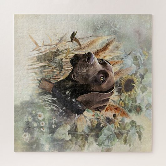 Duitse Shorthaired Pointer Legpuzzel (Horizontaal)