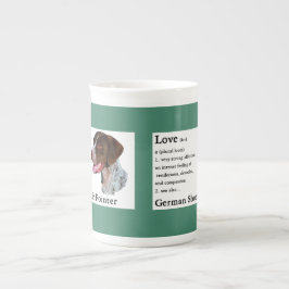 Duitse Shorthaired Pointer Love Porselein Kop
