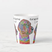 Duitse Shorthaired Pointer Lover Latte Mok (Voorkant)