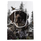 Duitse Shorthaired Pointer Medium Cadeauzakje (Achterkant)