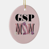 Duitse Shorthaired Pointer MOM Keramisch Ornament (Rechts)