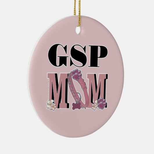 Duitse Shorthaired Pointer MOM Keramisch Ornament (Rechts)