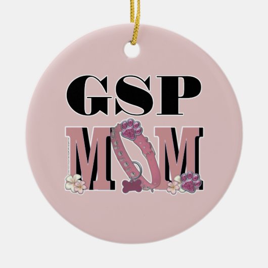 Duitse Shorthaired Pointer MOM Keramisch Ornament (Voorkant)