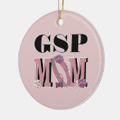 Duitse Shorthaired Pointer MOM Keramisch Ornament (Links)