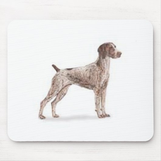 Duitse Shorthaired Pointer Muismat (Voorkant)