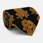 Duitse Shorthaired Pointer Necktie Stropdas (Opgerold)