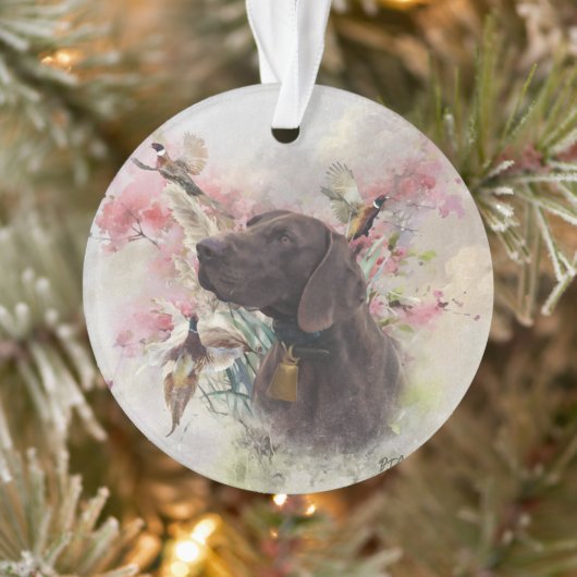 Duitse shorthaired pointer ornament (Boom)