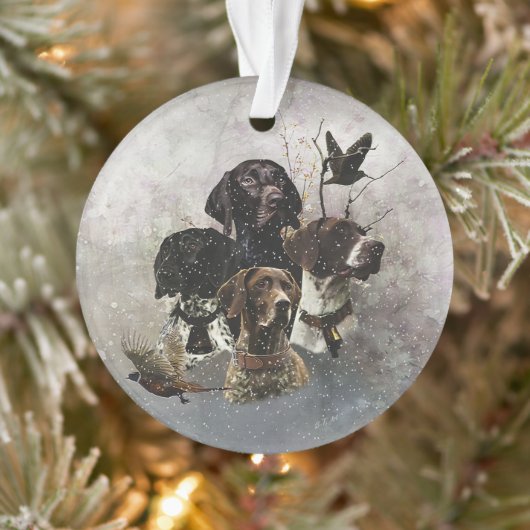 Duitse Shorthaired Pointer Ornament (Boom)