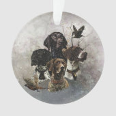 Duitse Shorthaired Pointer Ornament (voorkant)