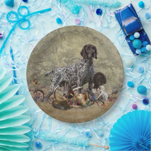 Duitse Shorthaired Pointer Papieren Bordje (Feest)