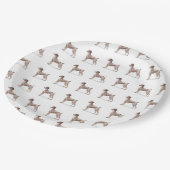 Duitse Shorthaired Pointer Papieren Bordje (Gekanteld)