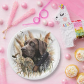 Duitse Shorthaired Pointer Papieren Bordje (Feest)