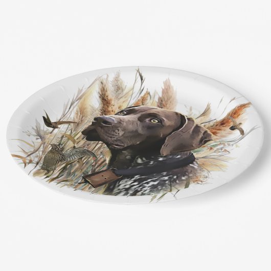 Duitse Shorthaired Pointer Papieren Bordje (Gekanteld)