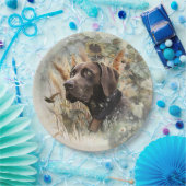 Duitse Shorthaired Pointer Papieren Bordje (Feest)