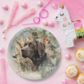 Duitse Shorthaired Pointer Papieren Bordje (Feest)