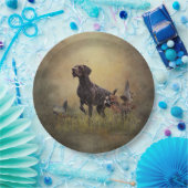 Duitse Shorthaired Pointer Papieren Bordje (Feest)