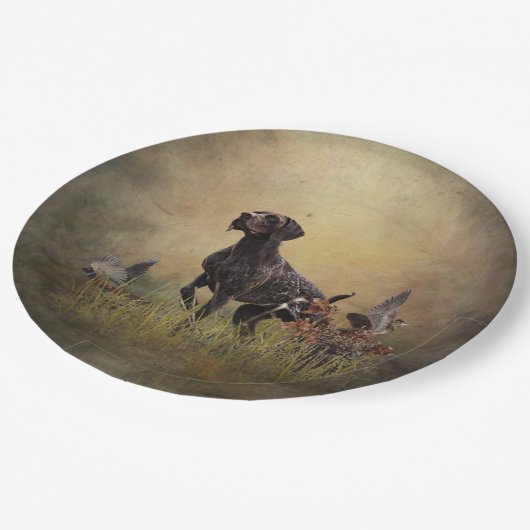 Duitse Shorthaired Pointer Papieren Bordje (Gekanteld)