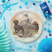 Duitse Shorthaired Pointer Papieren Bordje (Feest)