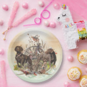 Duitse Shorthaired Pointer Papieren Bordje (Feest)