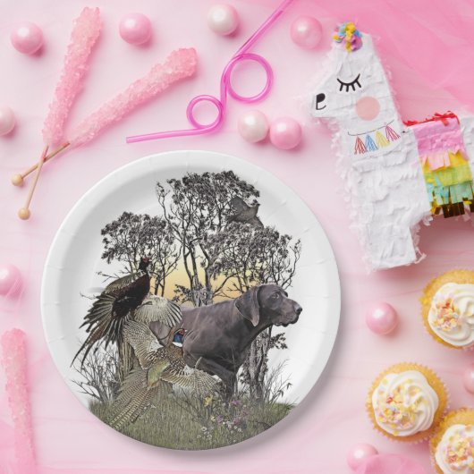 Duitse Shorthaired Pointer Papieren Bordje (Feest)