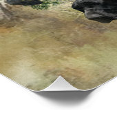 Duitse Shorthaired pointer Perfect Poster (Hoek)