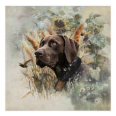 Duitse Shorthaired Pointer Perfect Poster (Voorkant)