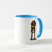 Duitse Shorthaired Pointer Playtime Mok (Voorkant rechts)