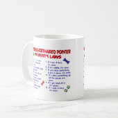 DUITSE SHORTHAIRED POINTER Property Laws 2 Koffiemok (Voorkant links)